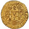 Image 1 : Lima, Peru, cob 8 escudos, 1712M, NGC MS 64, ex-1715 Fleet (designated on special label).