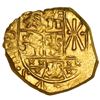 Image 1 : Bogota, Colombia, cob 2 escudos, 1712, no assayer (Arce), posthumous Charles II, NGC MS 64, ex-1715 