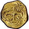 Image 2 : Bogota, Colombia, cob 2 escudos, Charles II posthumous, no assayer (Arce), NGC MS 61, ex-1715 Fleet 