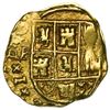 Image 1 : Bogota, Colombia, cob 2 escudos, Louis I, assayer not visible (S), mintmark F to left, very rare, NG
