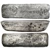 Image 1 : Large silver bar #227 from Oruro, 81 lb 11.04 oz troy, Class Factor 0.8, marked with fineness IIUCCC