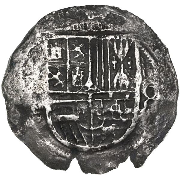 Mexico City, Mexico, cob 8 reales, Philip III, assayer F.