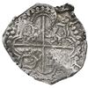 Image 2 : Potosi, Bolivia, cob 8 reales, Philip III, assayer R (curved leg), Grade 2.