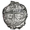 Image 2 : Potosi, Bolivia, cob 8 reales, Philip III, assayer Q, Grade 2.