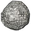 Image 1 : Potosi, Bolivia, cob 8 reales, Philip III, assayer T, Grade 2.