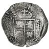 Image 2 : Potosi, Bolivia, cob 8 reales, 1652E, Transitional Type VII/A.