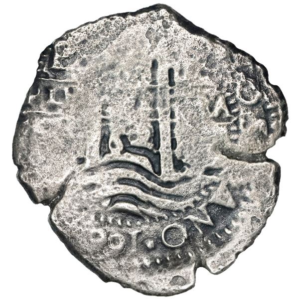 Potosi, Bolivia, cob 8 reales, 1662E.