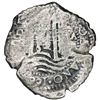 Image 1 : Potosi, Bolivia, cob 8 reales, 1662E.
