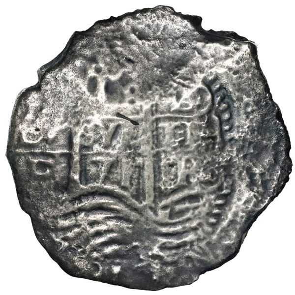 Potosi, Bolivia, cob 8 reales, 1671E.