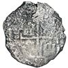 Image 2 : Potosi, Bolivia, cob 8 reales, 1671E.