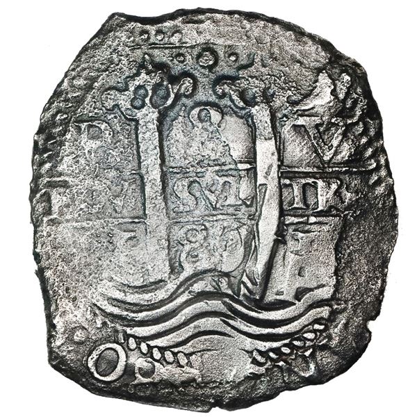 Potosi, Bolivia, cob 8 reales, 1680V.