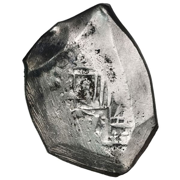 Mexico City, Mexico, cob 8 reales, Philip V, assayer not visible, with hand-signed Kip Wagner certif