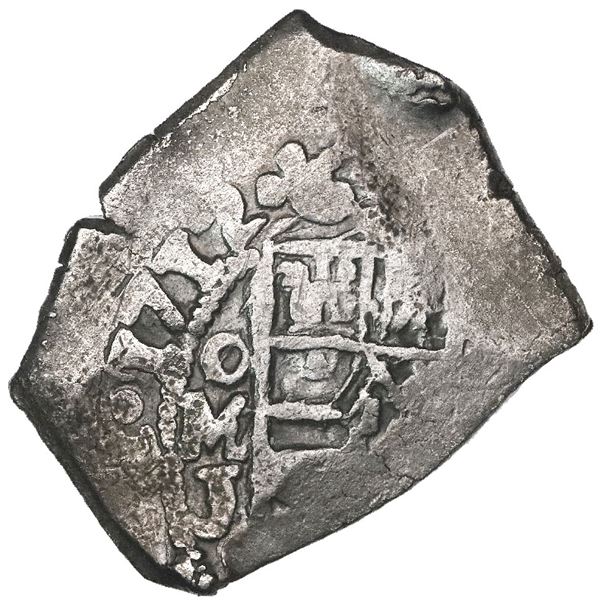 Mexico City, Mexico, cob 4 reales, 1712J, rare, ex-Pullin.
