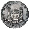 Image 1 : Mexico City, Mexico, pillar 8 reales, Philip V, 1733F, rare.