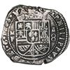 Image 1 : Mexico City, Mexico, klippe 8 reales, 1733MF.