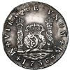 Image 1 : Mexico City, Mexico, pillar 8 reales, Philip V, 1736MF, small flan.