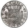 Image 1 : Mexico City, Mexico, pillar 8 reales, Philip V, 1743MF.