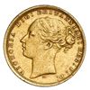 Image 1 : Melbourne, Australia (under Great Britain), gold sovereign, Victoria (young head), 1875-M, St. Georg