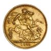Image 2 : Sydney, Australia (under Great Britain), gold sovereign, Victoria (young head), 1875-S, St. George t