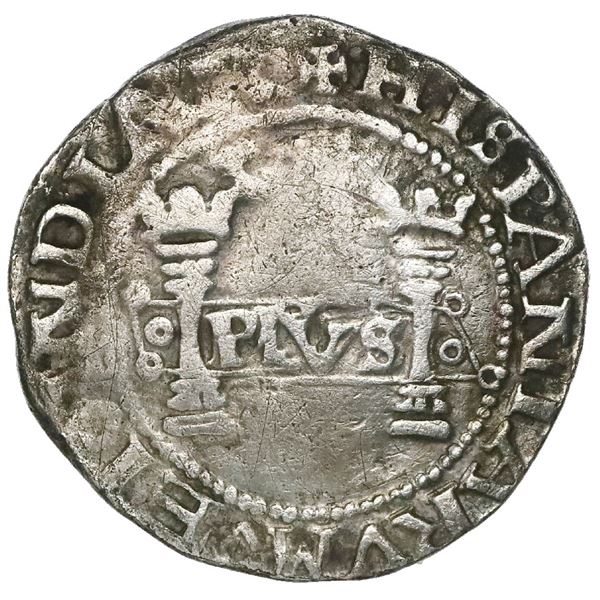 Mexico City, Mexico, 1 real, Charles-Joanna, "Early Series," assayer P to right, mintmark M to left