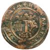Image 2 : Mexico City, Mexico, copper 4 maravedis, Charles-Joanna, "Late Series," no assayer (assayer-G period