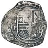 Image 1 : Mexico City, Mexico, cob 8 reales, Philip II, assayer F.