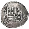 Image 1 : Mexico City, Mexico, cob 8 reales, Philip III, assayer F (pre-1607).
