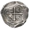 Image 2 : Mexico City, Mexico, cob 8 reales, Philip III, assayer F (pre-1607).