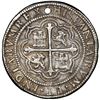 Image 2 : Mexico City, Mexico, cob 8 reales Royal (galano), 1607F, very rare, NGC XF details / holed, finest a