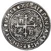 Image 2 : Mexico City, Mexico, cob 4 reales Royal (galano), 1682L, unique, NGC VF details / plugged, finest an