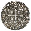 Image 2 : Mexico City, Mexico, cob 1/2 real Royal (galano), 1718J, rare.