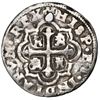 Image 2 : Mexico City, Mexico, cob 1/2 real Royal (galano), 1720J, rare.