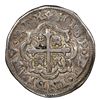 Image 2 : Mexico City, Mexico, cob 1/2 real Royal (galano), 1724D, Louis I, very rare, NGC VF 30, finest known