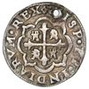 Image 2 : Mexico City, Mexico, cob 1/2 real Royal (galano), 1725D, Louis I, very rare.