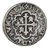 Image 2 : Mexico City, Mexico, cob 1/2 real Royal (galano), 1725D, Philip V, extremely rare, NGC F 15, finest 