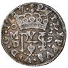 Image 1 : Mexico City, Mexico, cob 1/2 real Royal (galano), 1727/5D, very rare, NGC VF 30, finest and only exa