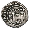 Image 1 : Lima, Peru, 1/2 real, Philip II, assayer R to left, legends HISP / ?.