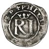 Image 2 : Lima, Peru, 1/2 real, Philip II, assayer R to left, legends HISP / ?.