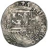 Image 1 : Lima, Peru, cob 2 reales, Philip II, assayer Diego de la Torre, *-ii to left, P-oD to right.