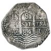 Image 1 : Lima, Peru, cob 8 reales, 1684V, ex-Association (1707).
