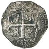 Image 2 : Lima, Peru, cob 8 reales, 1684V, ex-Association (1707).