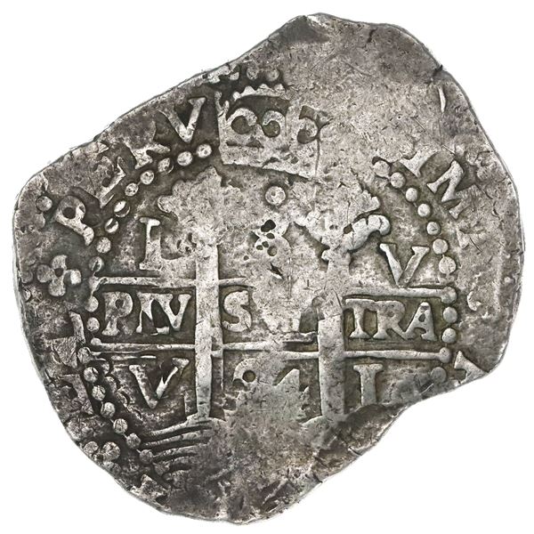 Lima, Peru, cob 8 reales, 1684V.