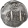 Image 1 : Lima, Peru, cob 8 reales, 1685R, NGC VF 25.