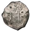 Image 1 : Lima, Peru, cob 8 reales, 1698H.