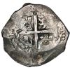 Image 2 : Lima, Peru, cob 8 reales, 1698H.