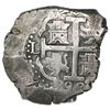 Image 2 : Lima, Peru, cob 8 reales, 1699R, ex-1715 Fleet, ex-Glendining.