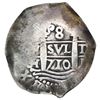 Image 1 : Lima, Peru, cob 8 reales, 1710H.