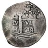 Image 1 : Lima, Peru, cob 8 reales, 1714/3M.