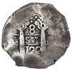 Image 1 : Lima, Peru, cob 8 reales, 1722M, NGC F 12.