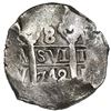 Image 1 : Lima, Peru, cob 8 reales, 1742V.